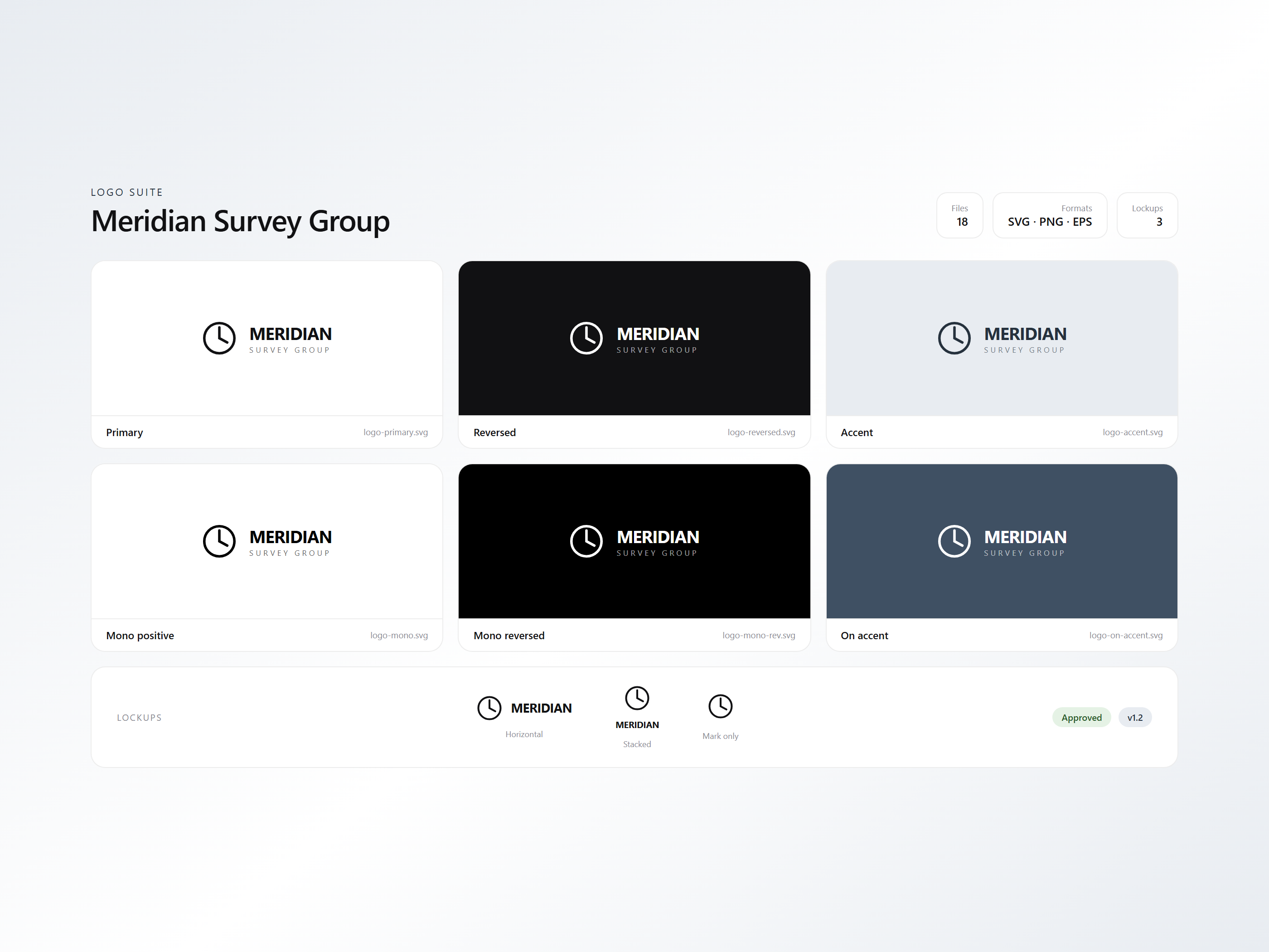 Logo suite, interface design by LTF Technologies